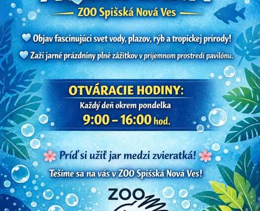 Aquaterra v ZOO Spišská Nová Ves
