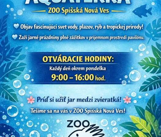 Aquaterra v ZOO Spišská Nová Ves