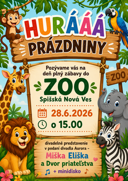 prazdniny v zoo snv